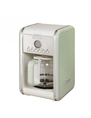 Cafetera Bacco Verde 12 Tazas Vintage Bcav-Gr