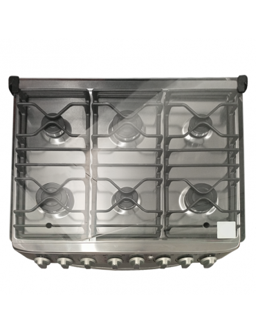 Cocina Frigidaire 6 Hornillas A Gas Acero Encendido Eléctrico FKGR30N3HUG